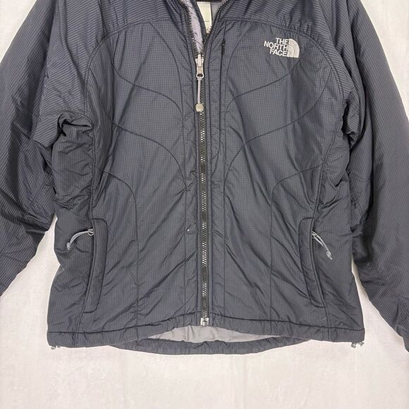 The North Face Black Primaloft Insulated Nylon Jacket Women's Size Small - Picture 3 of 13